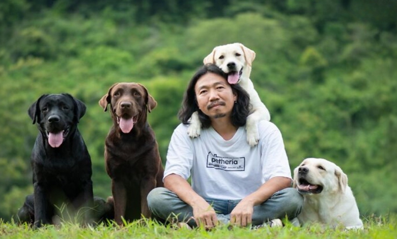 Homem Compartilha Fotos Divertidamente Fofas de Dirigir Com e Ser Conduzido por Seus Adoráveis Cachorros Homem Compartilha Fotos Divertidamente Fofas de Dirigir Com e Ser Conduzido por Seus Adoráveis Cachorros