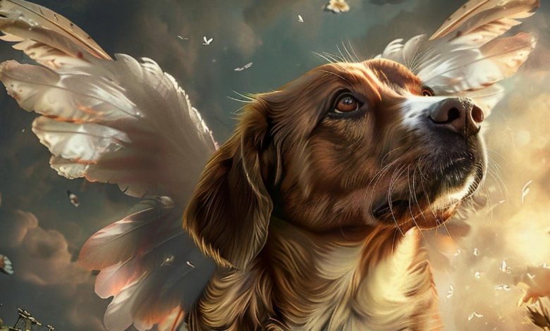 Os cães são anjos que Deus enviou à Terra para ajudar as pessoas Os cães são anjos que Deus enviou à Terra para ajudar as pessoas