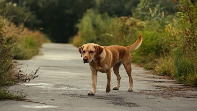 O cachorro saía de casa todas as manhãs — e ninguém sabia para onde ele ia. Então, decidi segui-lo discretamente…