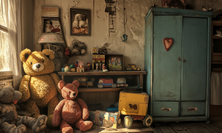 Ele colecionava brinquedos no sótão de uma casa antiga até encontrar um bilhete deixado por uma criança há muitos anos Ele colecionava brinquedos no sótão de uma casa antiga até encontrar um bilhete deixado por uma criança há muitos anos