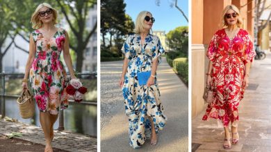 10 vestidos estilosos para mulheres. Tendências de Petra Dieners para parecer jovem e confortável