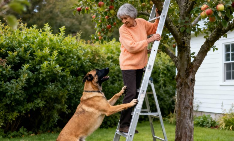 Eu estava irritada porque meu cachorro não me deixava subir na árvore, até ver o que aconteceu depois… Eu estava irritada porque meu cachorro não me deixava subir na árvore, até ver o que aconteceu depois…