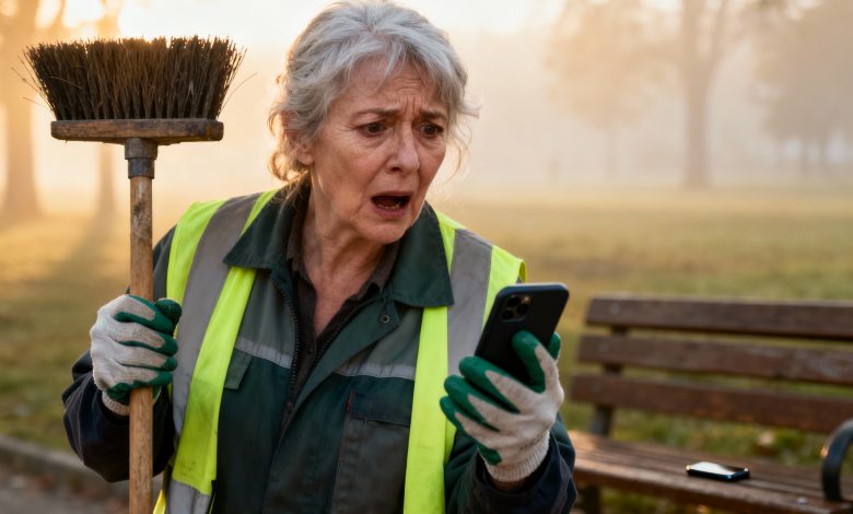 Um telefone esquecido no parque deu início a uma história que transformou a vida de outra pessoa…