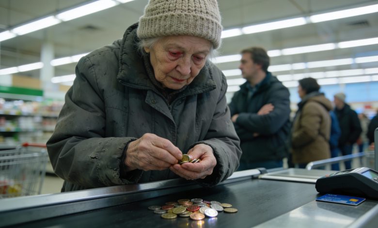 Com mãos trêmulas, ela contava as moedas no caixa, atrasando a fila. Todos ficaram irritados, sem saber que a pobre senhora estava comprando comida que nem era para ela mesma… Com mãos trêmulas, ela contava as moedas no caixa, atrasando a fila. Todos ficaram irritados, sem saber que a pobre senhora estava comprando comida que nem era para ela mesma…