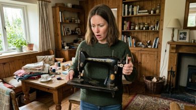 A Vovó deixou a casa para a vizinha, e para mim — apenas a velha máquina de costura. Mas debaixo dela, encontrei uma chave e um bilhete