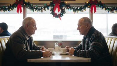 Eu e dois dos meus melhores amigos prometemos nos encontrar no Natal daqui a 30 anos — em vez de um dos rapazes, veio uma desconhecida e nos deixou sem palavras