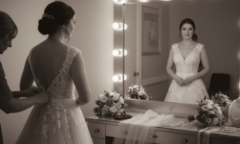 A irmã foi ao meu casamento de vestido branco. O noivo ficou pálido