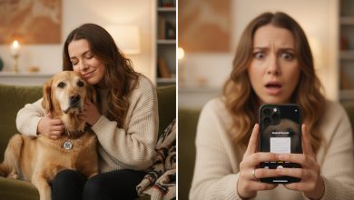 As irmãs estavam dividindo a casa da avó. Eu só fiquei com o cachorro velho dela — e fiquei sem palavras quando escaneei o código na coleira dele