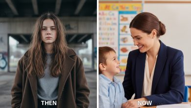 Fui a uma reunião com a professora do meu filho — e quando ela estendeu a mão, minhas pernas fraquejaram