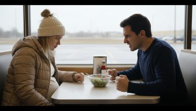 O pai dos meus gêmeos zombou de mim por causa de uma salada de 5 dólares — eu fiquei calada, mas o carma não