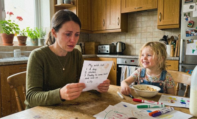 Minha filha escreveu uma carta para o Papai Noel, e seu último desejo me fez duvidar do meu marido