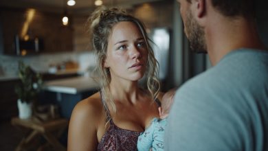 Meu marido me proibiu de comer bolo no jantar de família — então minha sogra levantou-se da mesa e fez isso…