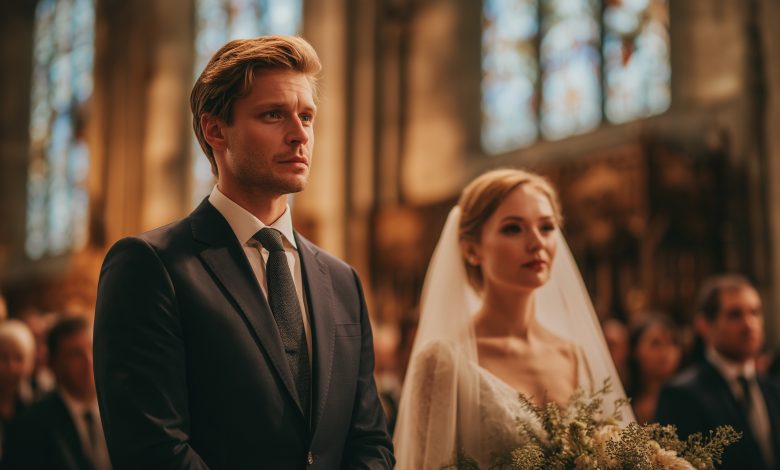 Eu ajudei uma mulher chorando no aeroporto — dois anos depois ela entrou na igreja durante o meu casamento