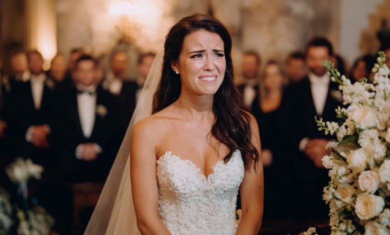A irmã foi ao meu casamento de vestido branco. O noivo ficou pálido