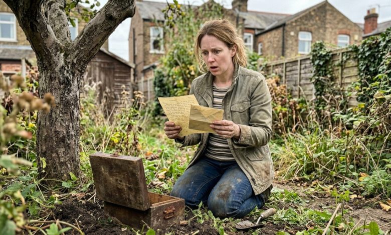 O vizinho faleceu. Após o funeral, recebi uma carta dele — ele me pediu para desenterrar um segredo escondido no quintal há quarenta anos