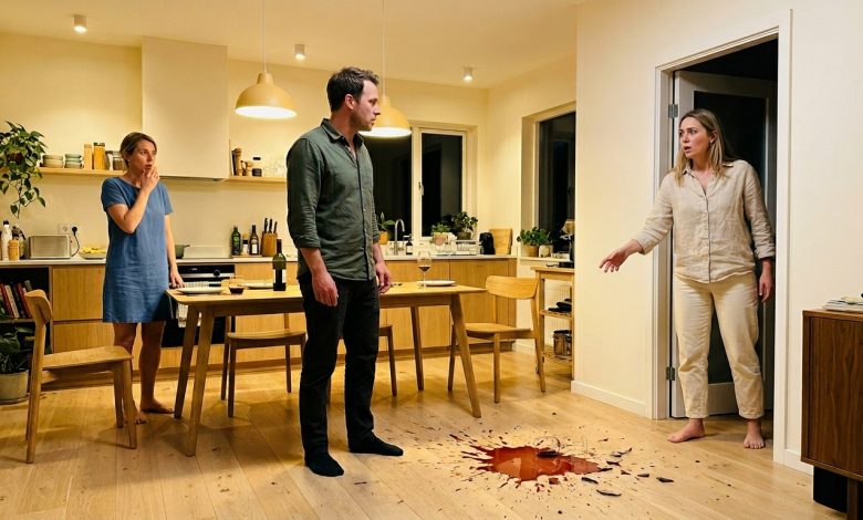 Convidei uma nova amiga para jantar. Ao ver meu marido, ela quase correu para cima dele