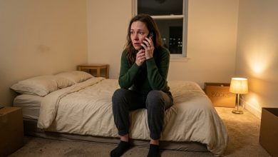 O marido levou a casa e as crianças. Três semanas depois, ele me ligou chorando no meio da noite.