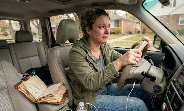Eu por acaso encontrei o diário do meu pai. Depois de lê-lo, entrei no carro e dirigi até nossa antiga casa.