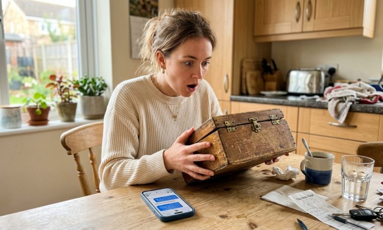 Comprei uma Caixa Velha em um Mercado de Pulgas – Uma Semana Depois, um Homem me Ofereceu ,000 por Ela