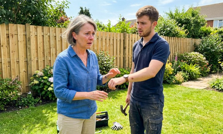 Um Estranho Consertou Sua Cerca por Cem Dólares — Então Ela Notou a Marca de Nascença em Seu Pulso