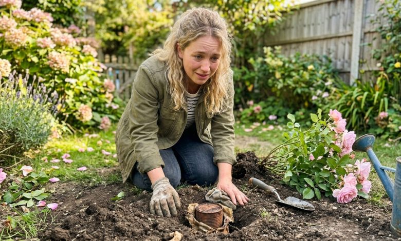 Um Ano Após a Partida da Vovó, Eu Cumpri Minha Promessa e Mudei o Arbusto de Rosas — Eu Nunca Esperava o que Estava Enterrado Debaixo