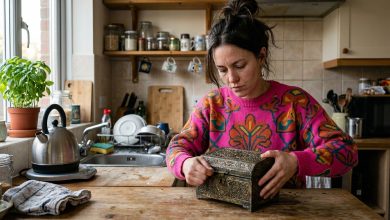 Comprei uma velha caixa em um mercado de pulgas por apenas algumas moedas, e uma semana depois um homem apareceu na minha porta, disposto a comprá-la por qualquer preço…