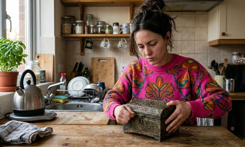 Comprei uma velha caixa em um mercado de pulgas por apenas algumas moedas, e uma semana depois um homem apareceu na minha porta, disposto a comprá-la por qualquer preço… Comprei uma velha caixa em um mercado de pulgas por apenas algumas moedas, e uma semana depois um homem apareceu na minha porta, disposto a comprá-la por qualquer preço…