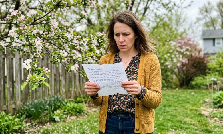 O vizinho faleceu. Após o funeral, recebi uma carta dele — ele me pediu para desenterrar um segredo escondido no quintal há quarenta anos