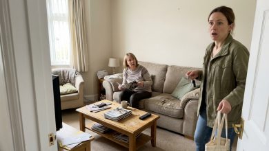 Eu herdei uma casa de um parente distante. Quando cheguei, descobri que alguém já morava lá.