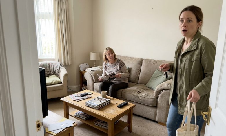 Eu herdei uma casa de um parente distante. Quando cheguei, descobri que alguém já morava lá.