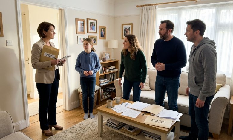 Os Herdeiros Gananciosos Brigaram Por Cada Dólar — Então o Advogado Entrou com uma Menina de Treze Anos que Ninguém Reconheceu