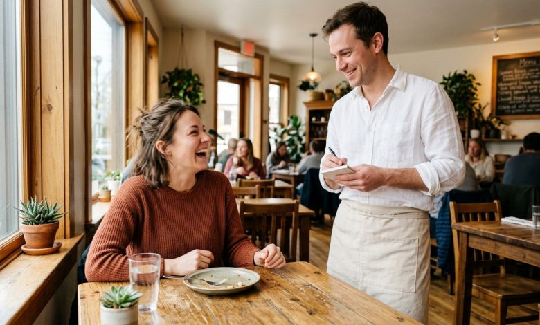 Ele Era Proprietário do Restaurante — Mas Foi ao Primeiro Encontro Fingindo Ser Garçom
