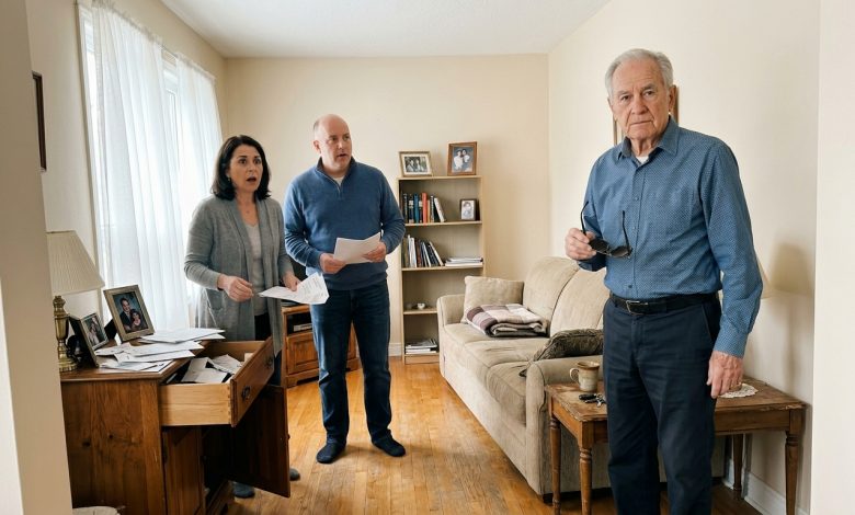 Meus Parentes Pensaram que Estavam Roubando um Velho Cego — Então Ele Tirou os Óculos e Olhou Diretamente para Eles