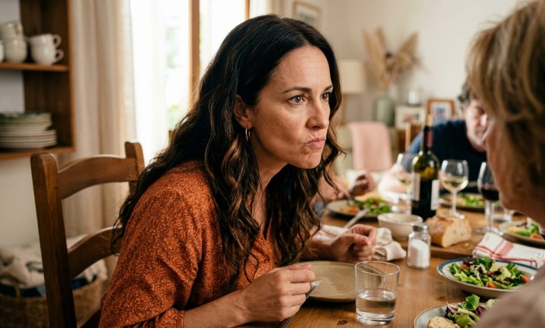 Eu e o meu marido fomos jantar na casa dos pais dele. A minha sogra pôs a mesa, sentou-se e disse-me: «De propósito, não preparei nada para ti, tu estás sempre de dieta, embora não te fizesse mal comer decentemente, senão o meu filho daqui a pouco arranja outra. O meu marido pegou numa sanduíche e ficou calado. E foi então que eu me levantei e … Eu e o meu marido fomos jantar na casa dos pais dele. A minha sogra pôs a mesa, sentou-se e disse-me: «De propósito, não preparei nada para ti, tu estás sempre de dieta, embora não te fizesse mal comer decentemente, senão o meu filho daqui a pouco arranja outra. O meu marido pegou numa sanduíche e ficou calado. E foi então que eu me levantei e …