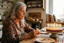 Fiz 70 anos. Pus a mesa, fiz um bolo, preparei as velas, vesti-me. Fiquei à espera dos meus filhos. Às oito da noite, a minha filha enviou uma mensagem de voz: «Mãe, feliz aniversário, amamos-te, no verão vamos aí.» Eu estava sentada sozinha. 70 velas, bolo. E foi então que eu não aguentei mais e fiz aquilo que eles nunca esperariam de mim.