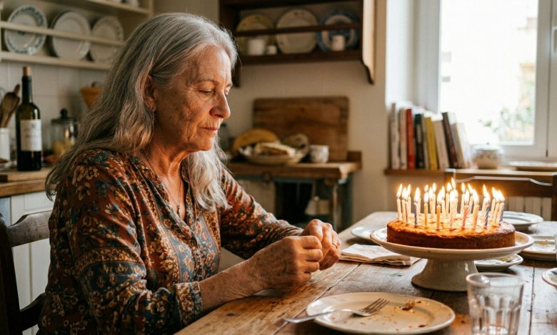 Fiz 70 anos. Pus a mesa, fiz um bolo, preparei as velas, vesti-me. Fiquei à espera dos meus filhos. Às oito da noite, a minha filha enviou uma mensagem de voz: «Mãe, feliz aniversário, amamos-te, no verão vamos aí.» Eu estava sentada sozinha. 70 velas, bolo. E foi então que eu não aguentei mais e fiz aquilo que eles nunca esperariam de mim.