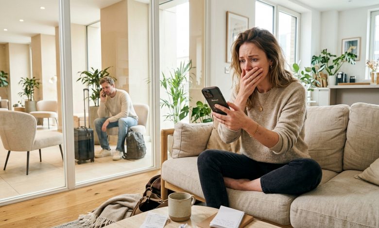 Ele Drenou Minhas Economias e Fugiu — Então Me Ligou Implorando do Saguão de um Hotel