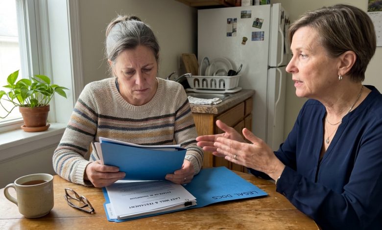 Minha irmã sempre ganhava mais do que eu. Quando nossa mãe ficou doente, tirei uma licença e cuidei dela. Mamãe deixou o apartamento para nós duas igualmente. Minha irmã diz que isso é justo. Minha irmã sempre ganhava mais do que eu. Quando nossa mãe ficou doente, tirei uma licença e cuidei dela. Mamãe deixou o apartamento para nós duas igualmente. Minha irmã diz que isso é justo.