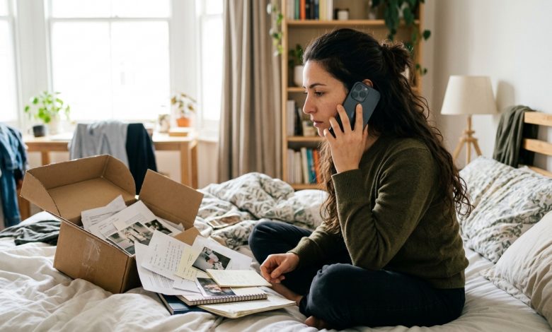 A minha irmã deixou uma caixa comigo e pediu que eu não contasse ao marido dela — um ano depois, eu a abri e liguei imediatamente para um advogado