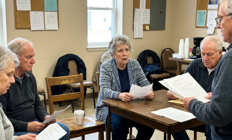A vizinha com quem eu tomava café toda semana há dez anos de repente parou de atender a porta. Descobri o motivo em uma reunião de moradores.
