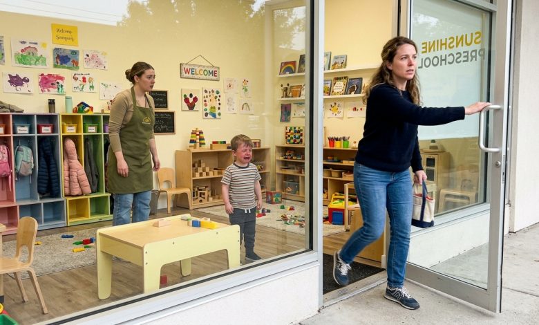 Meu Filho Gritava Todas as Manhãs Implorando para Não Ir para a Creche — O Que Vi Através da Janela Me Fez Abrir a Porta