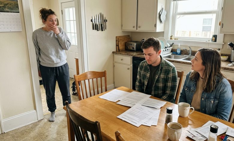 Cheguei em casa mais cedo. Havia estranhos na minha mesa de jantar — e o nome da minha vizinha em um contrato de locação forjado.