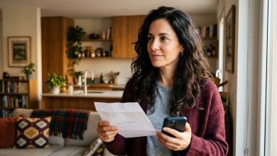 Durante três anos, guardei dinheiro em um envelope — escondido no bolso interno do casaco de inverno — meu marido encontrou por acaso e disse: “O que é isso, um dinheiro guardado de mim?” — peguei o envelope de volta e decidi mostrar a ele que ele não tem direito ao meu dinheiro.