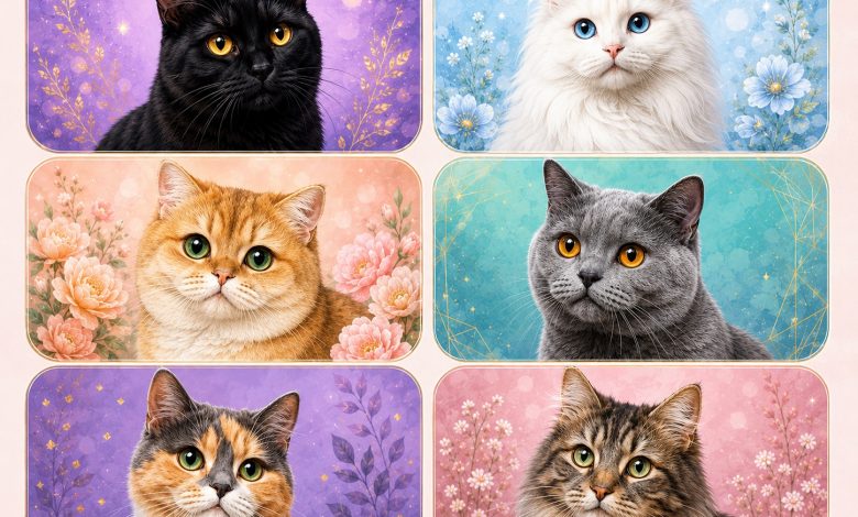 Escolha um gato e descubra como as pessoas ao seu redor veem você