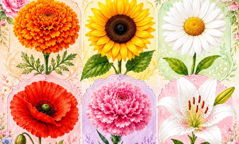 Escolha uma flor e descubra qual traço de personalidade a torna especial