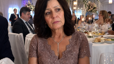 No casamento do meu filho, a minha nora pediu-me educadamente para eu mudar para uma mesa mais afastada, explicando que assim seria mais confortável. Mudei-me em silêncio para a mesa mais afastada e passei a noite inteira a tentar não mostrar o quanto aquilo me doía…