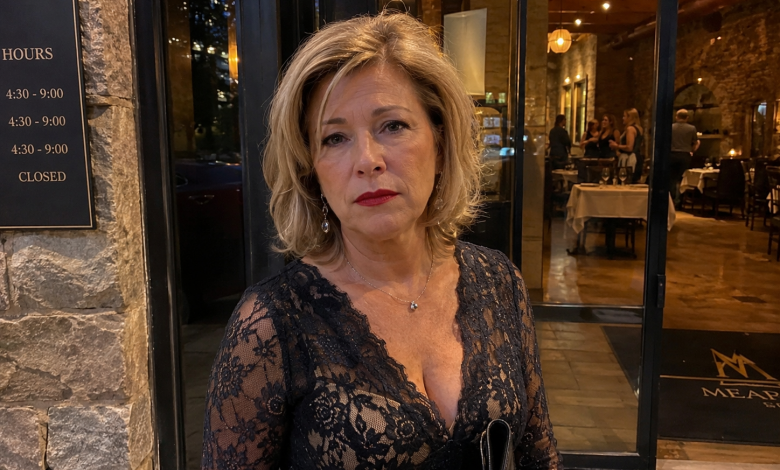 O meu marido disse que ia pescar com os amigos, mas por acaso vi uma fotografia dele num restaurante com uma mulher de vestido vermelho