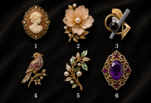 Escolha um broche e descubra em que consiste o seu encanto feminino